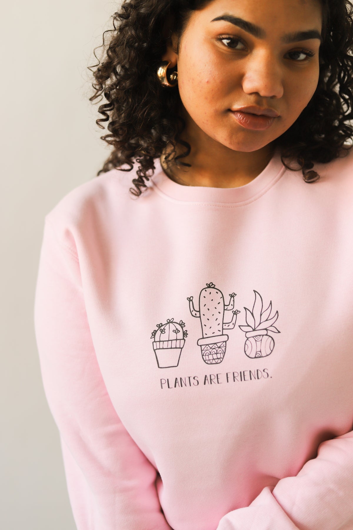Plants are Friends - Unisex Sustainable Sweatshirt