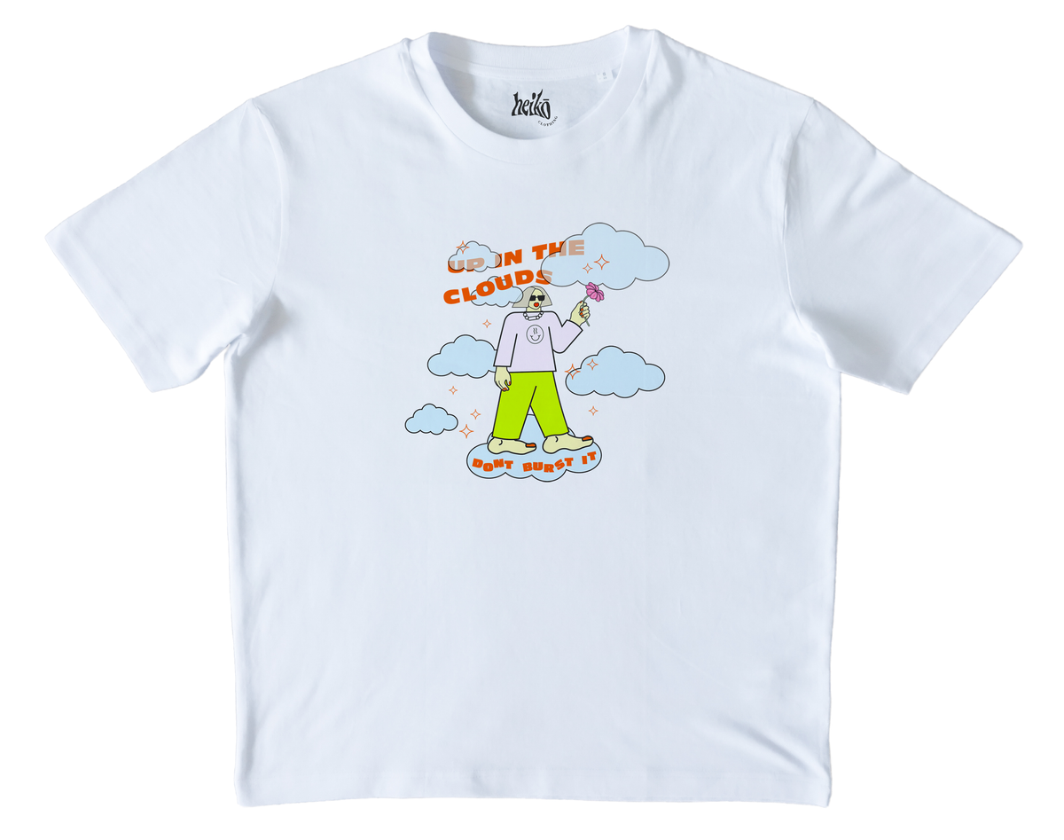 Up in the Clouds - Unisex Organic Cotton T-Shirt