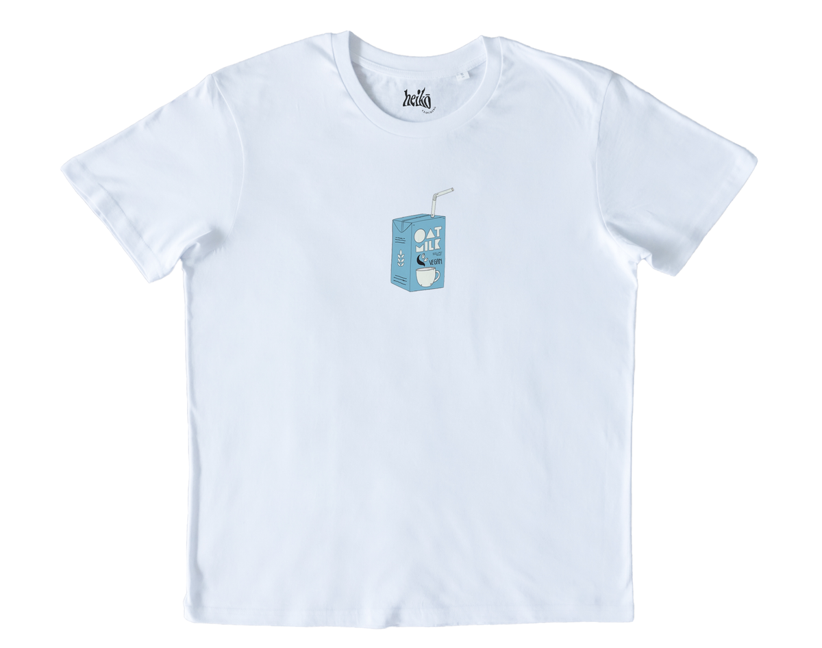Oat Milk Addict - Unisex Organic Cotton T-Shirt