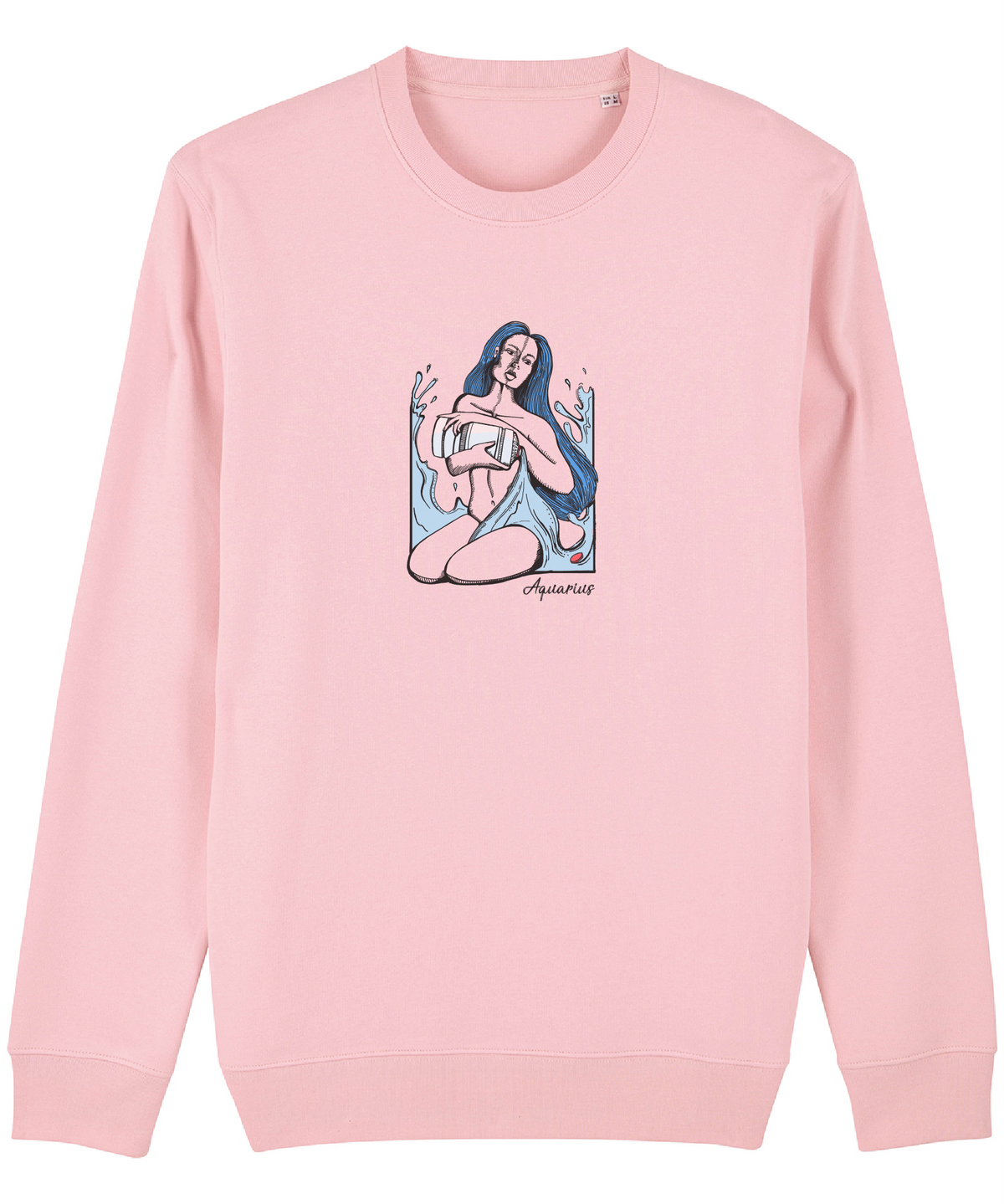 Aquarius Unisex Sustainable Sweatshirt NEW Heiko Clothing