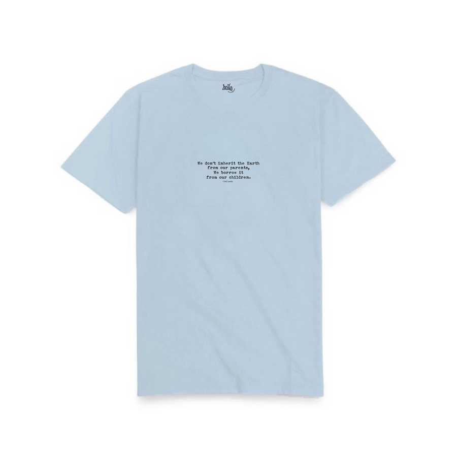 We don't Inherit the Earth - New '24 Edition Unisex Organic Cotton T-Shirt