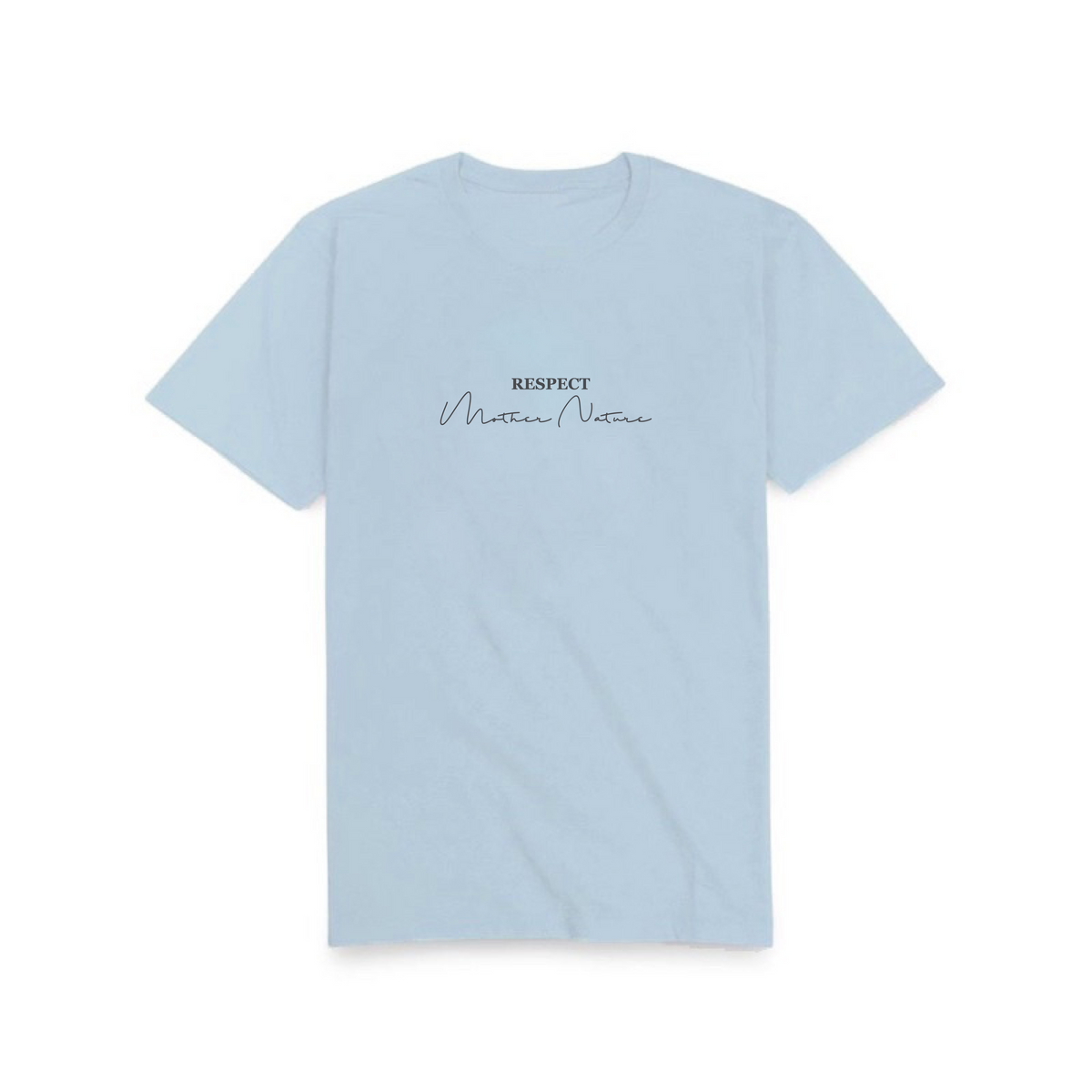 Respect Mother Nature - Relaxed Organic Cotton T-Shirt