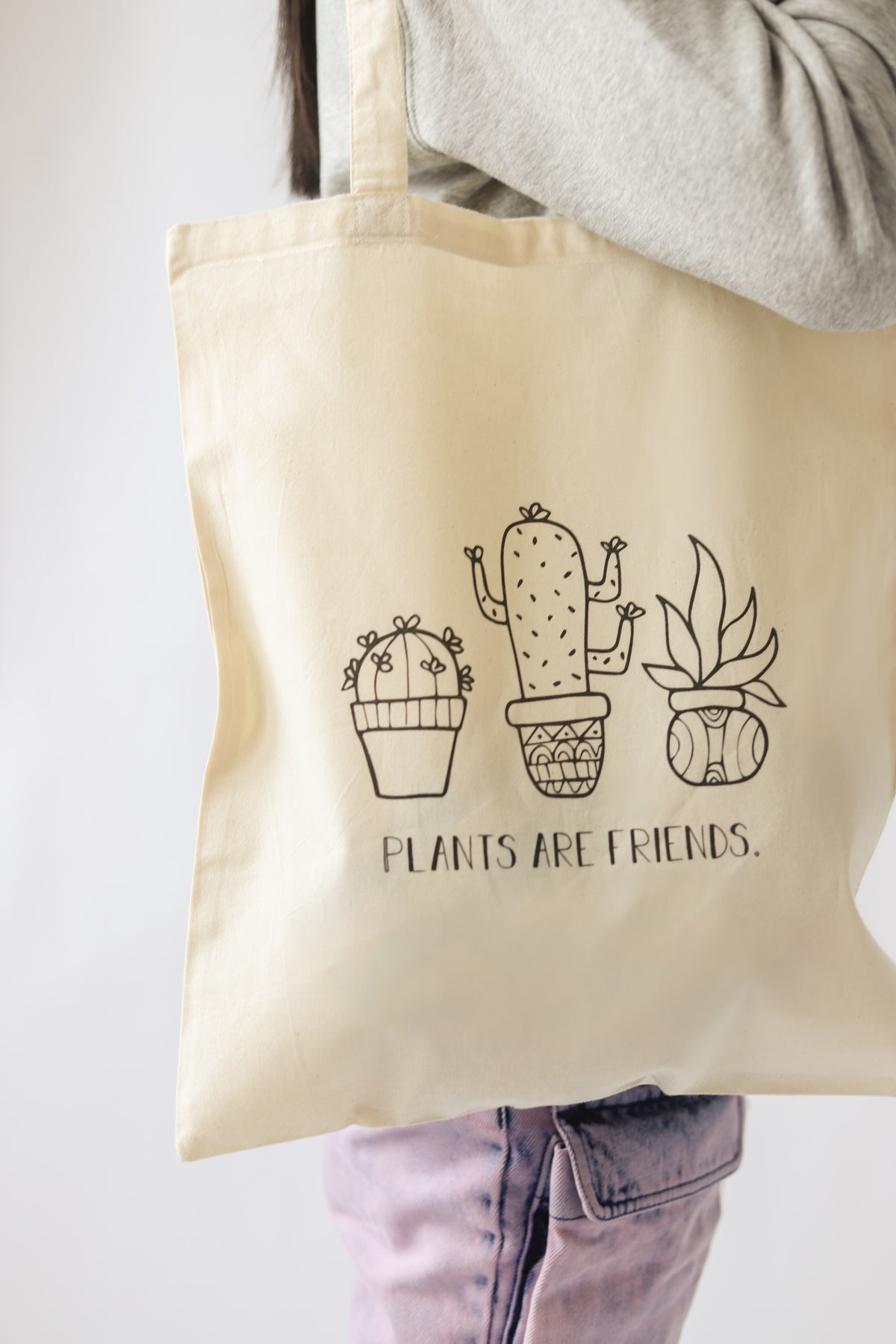 Made From Plants Organic Cotton Tote Bag — Simple Ecology