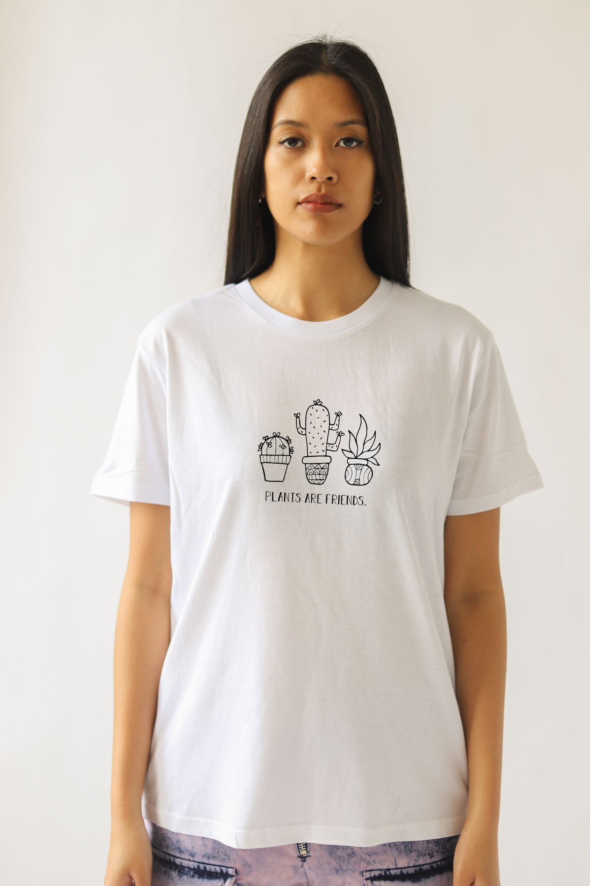 Plants are Friends - Relaxed Organic Cotton T-Shirt