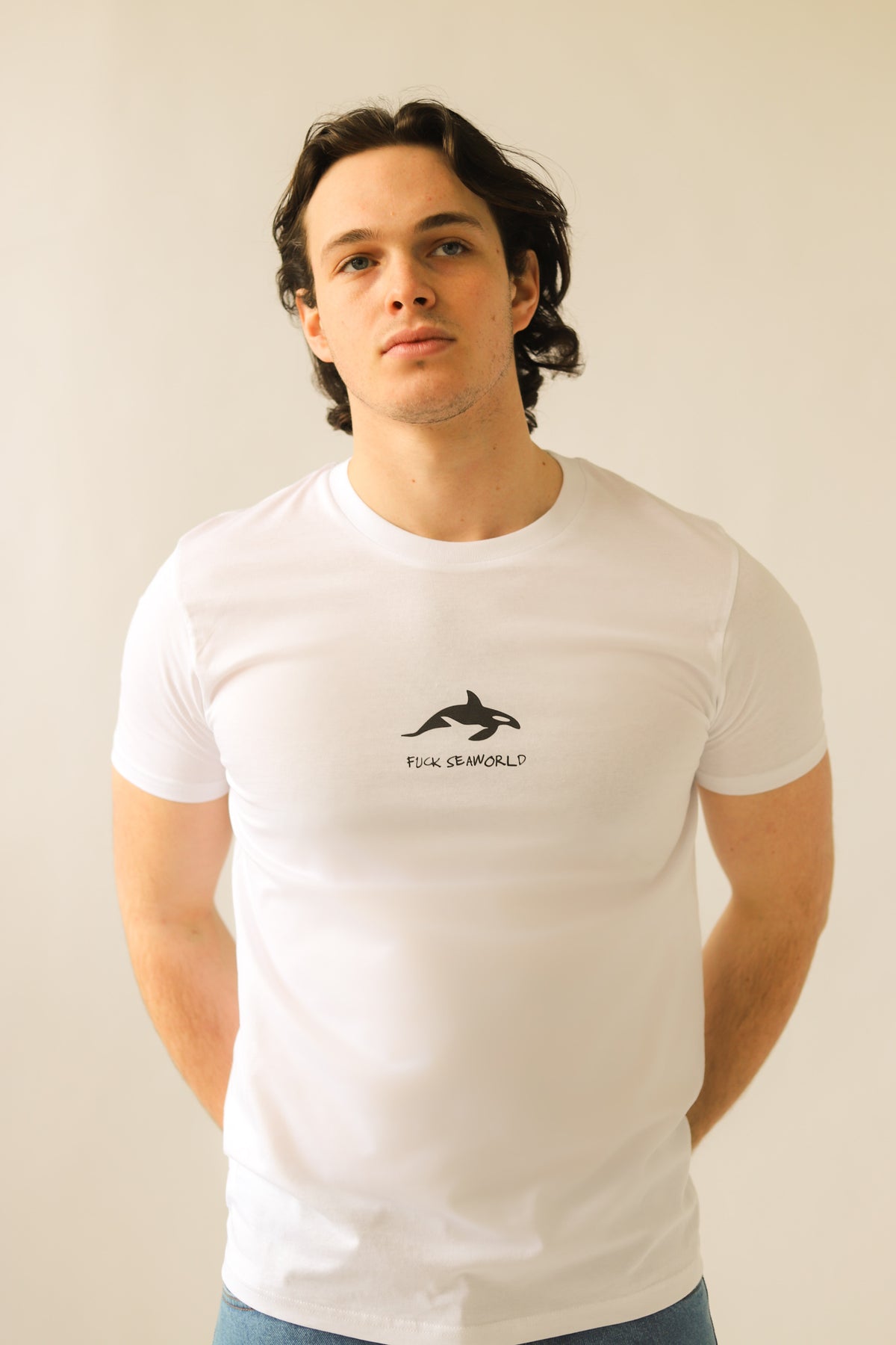 F*ck Seaworld - Relaxed Organic Cotton T-Shirt