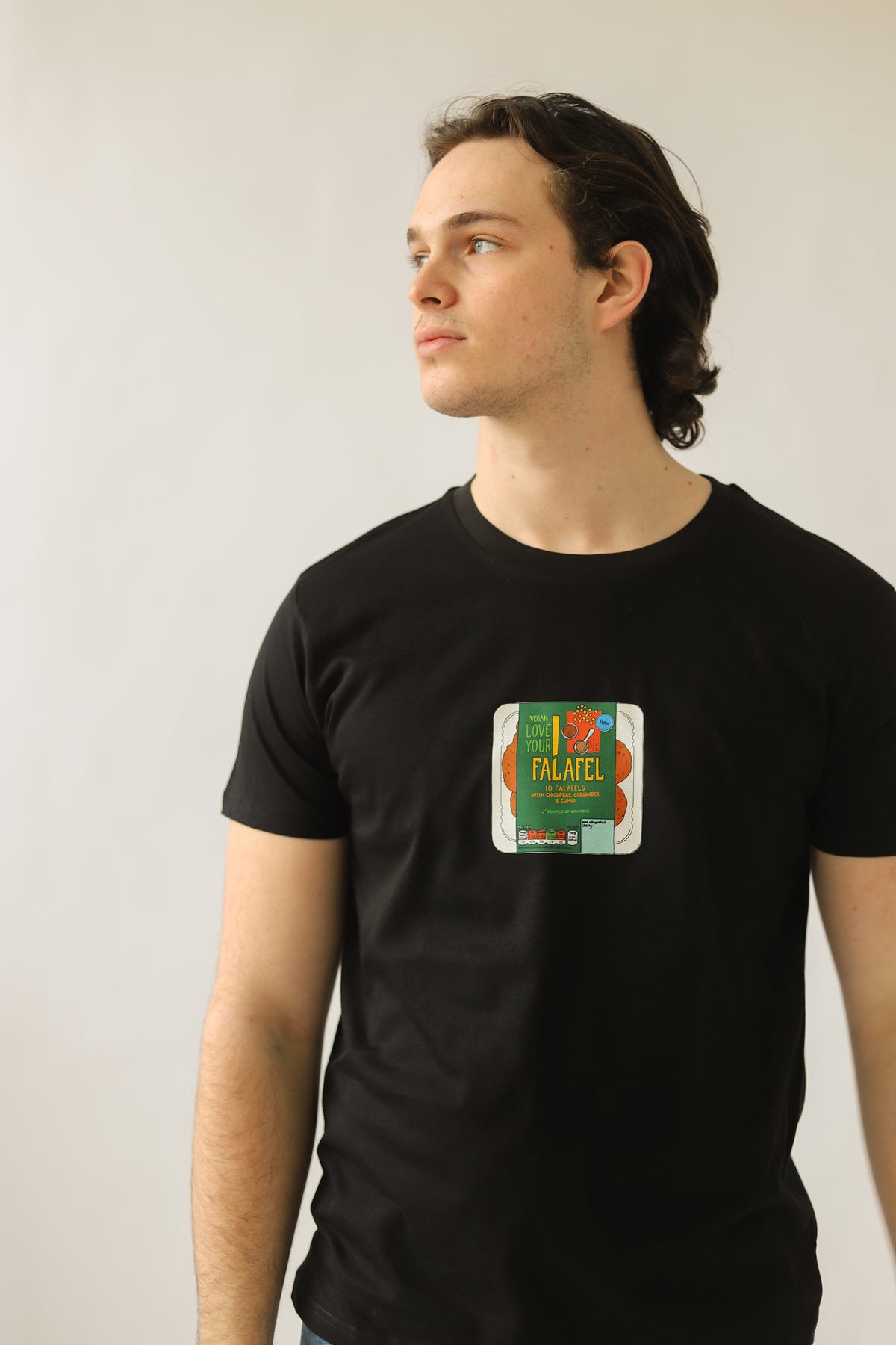 Falafel Fanatic - Relaxed Organic Cotton T-Shirt
