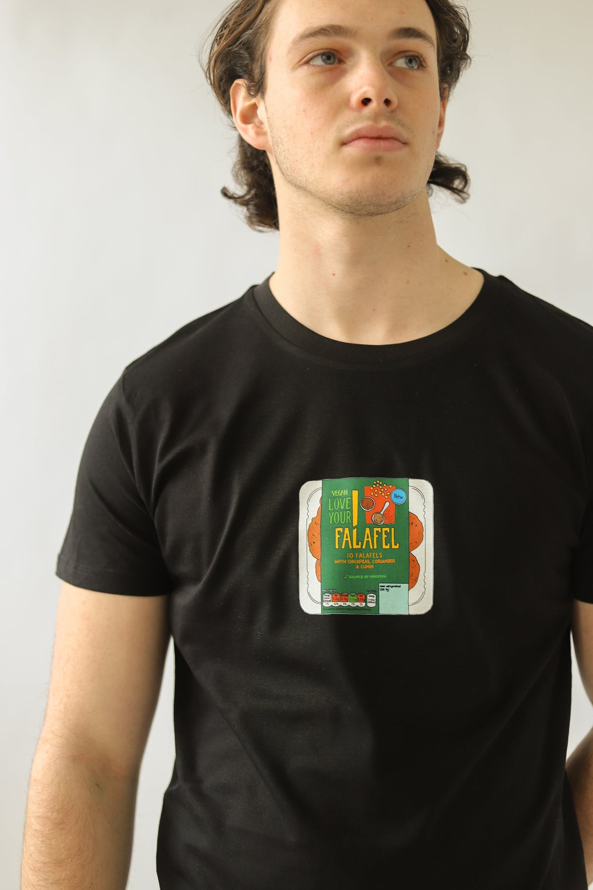 Falafel Fanatic - Relaxed Organic Cotton T-Shirt