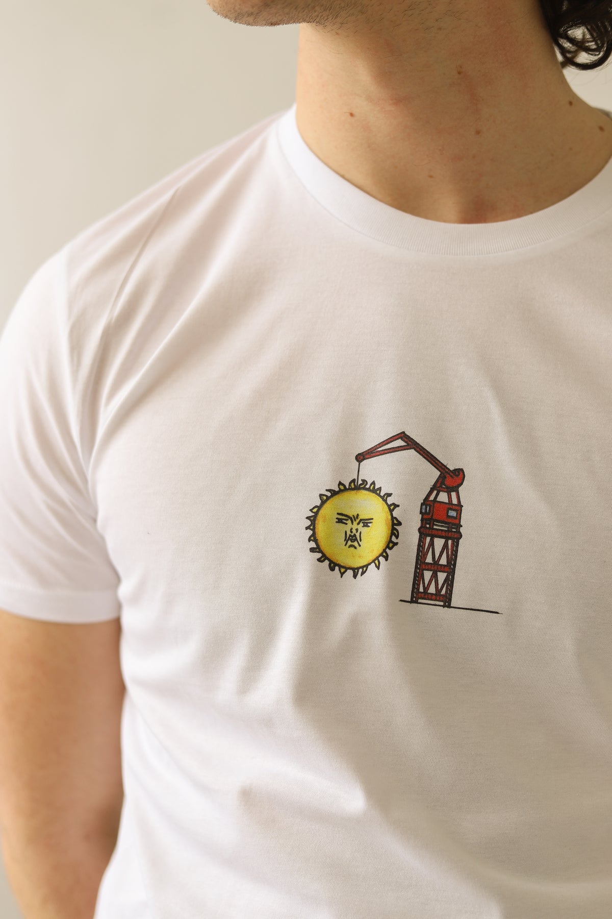 Moody Sun - Relaxed Organic Cotton T-Shirt