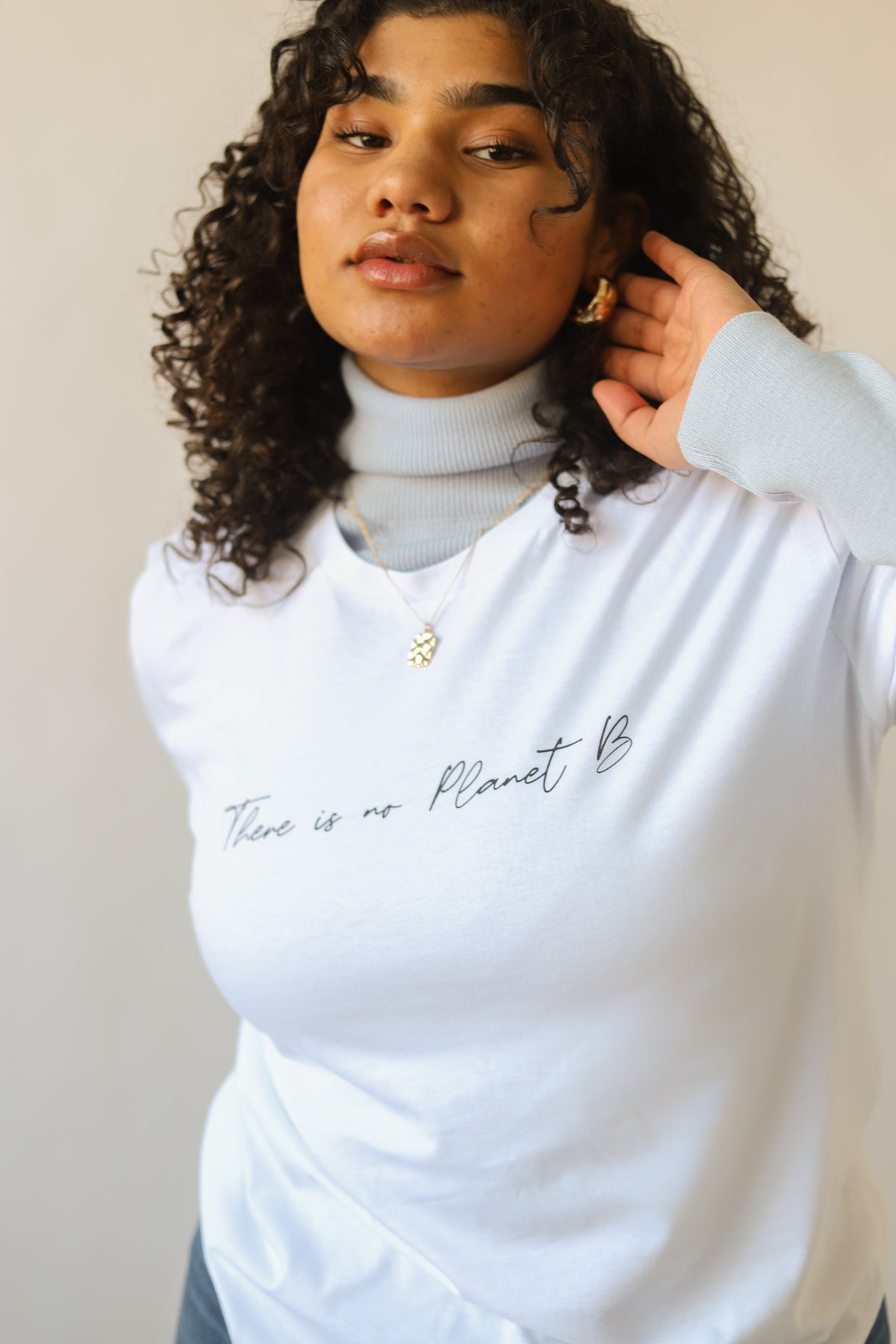 There is No Planet B -  Relaxed Organic Cotton T-Shirt