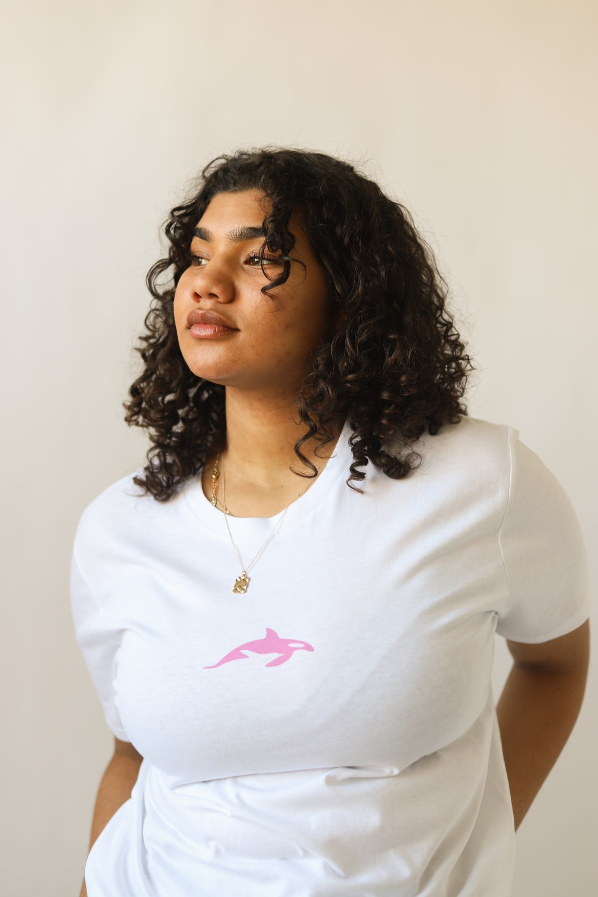 Pink Orca - Unisex Organic Cotton T-Shirt