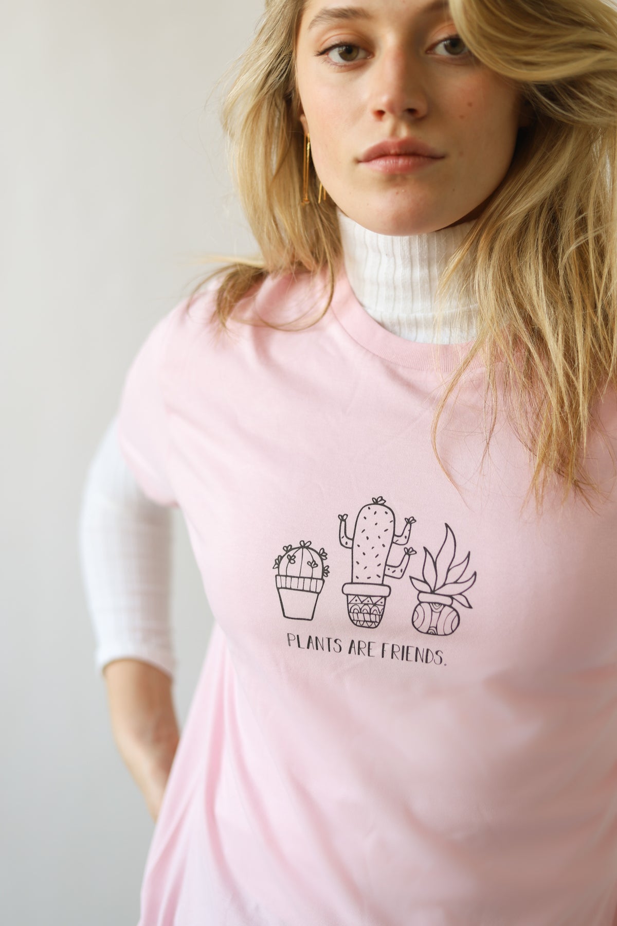 Plants are Friends - Relaxed Organic Cotton T-Shirt
