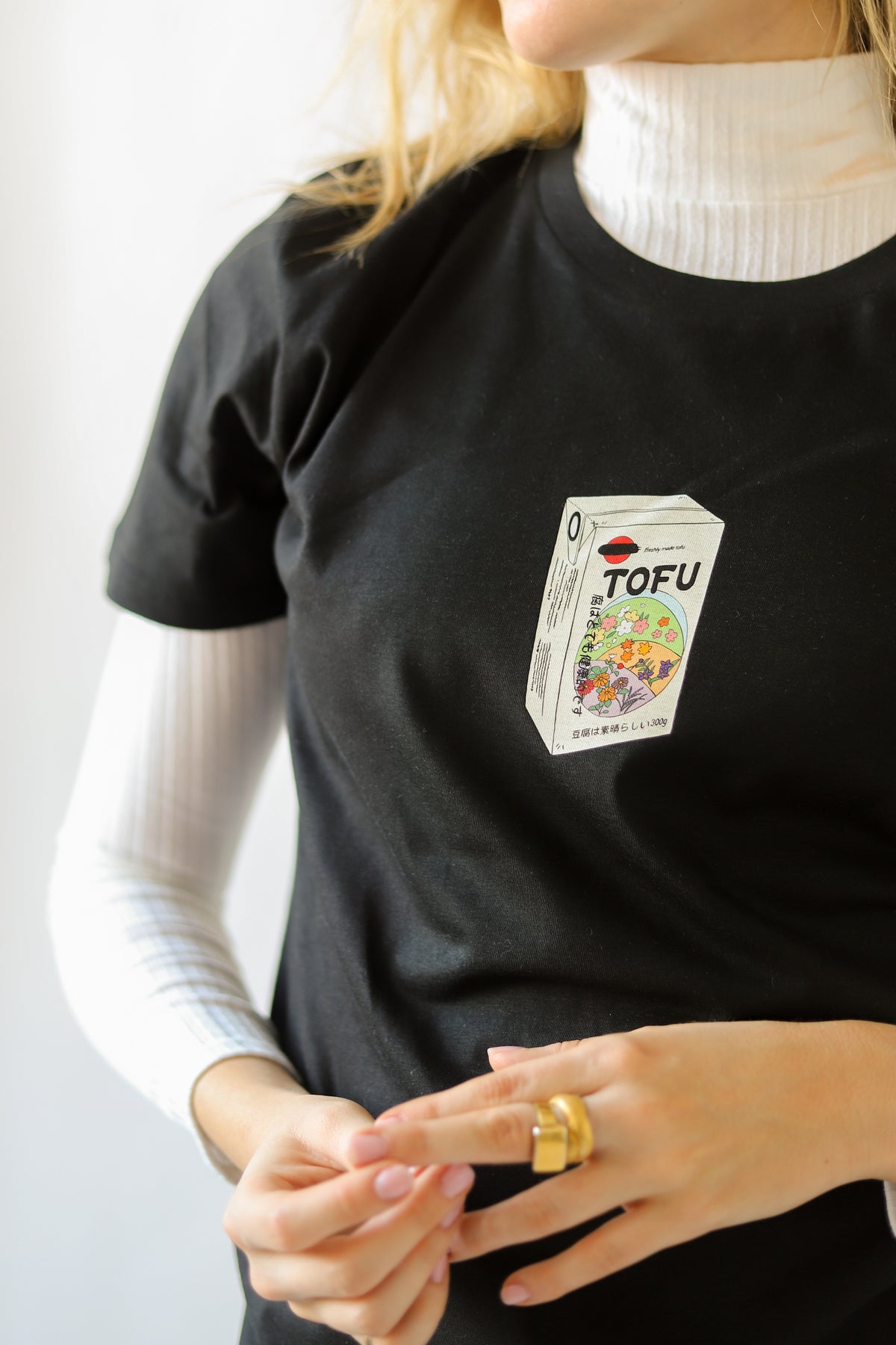 Tofu Time -  Relaxed Organic Cotton T-Shirt