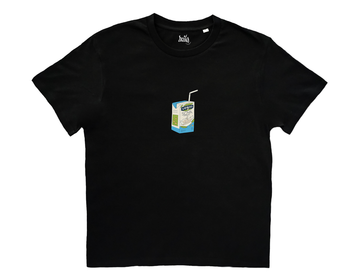 Soy Milk Lover - Relaxed Organic Cotton T-Shirt