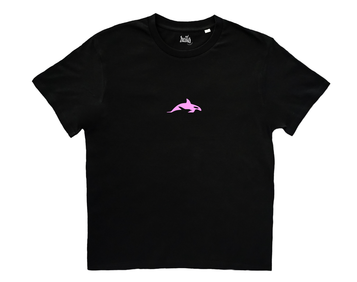 Pink Orca - Relaxed Organic Cotton T-Shirt