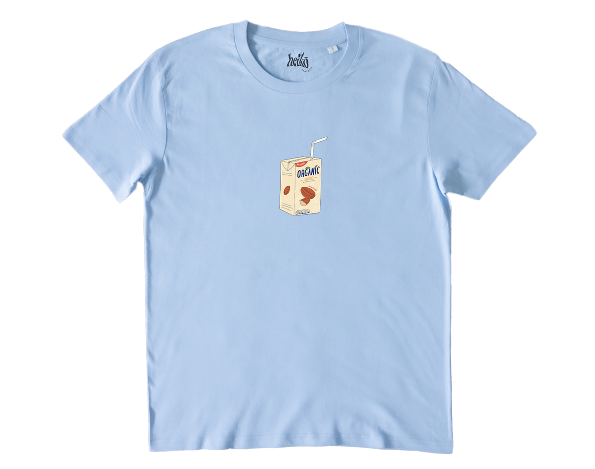 Almond Milk Addict -  Unisex Organic Cotton T-Shirt