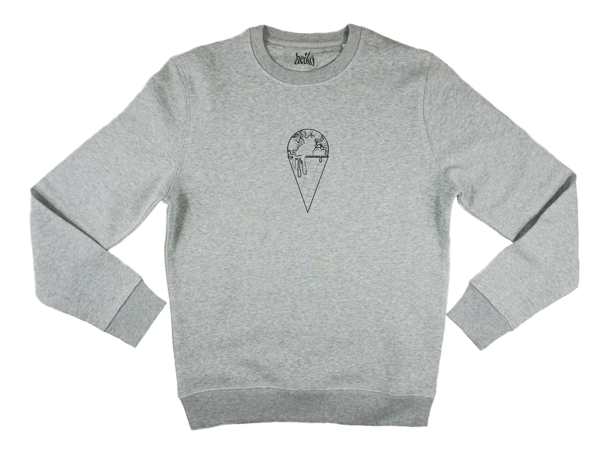 The Earth is Melting - Sustainable Sweatshirt