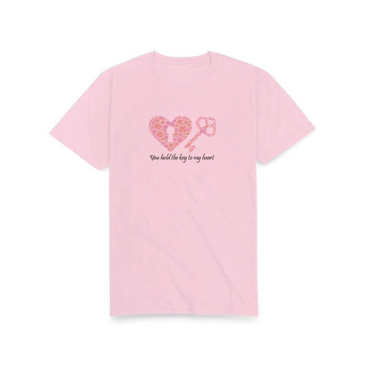 Heart &amp; Key -  Relaxed Organic Cotton T-Shirt