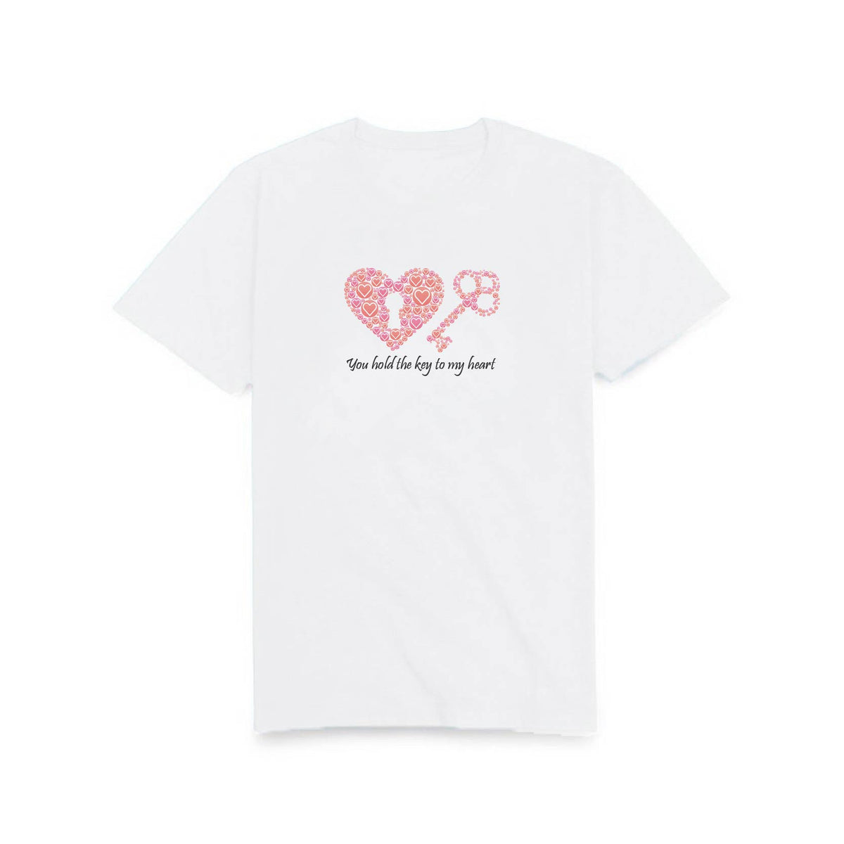 Heart &amp; Key -  Relaxed Organic Cotton T-Shirt