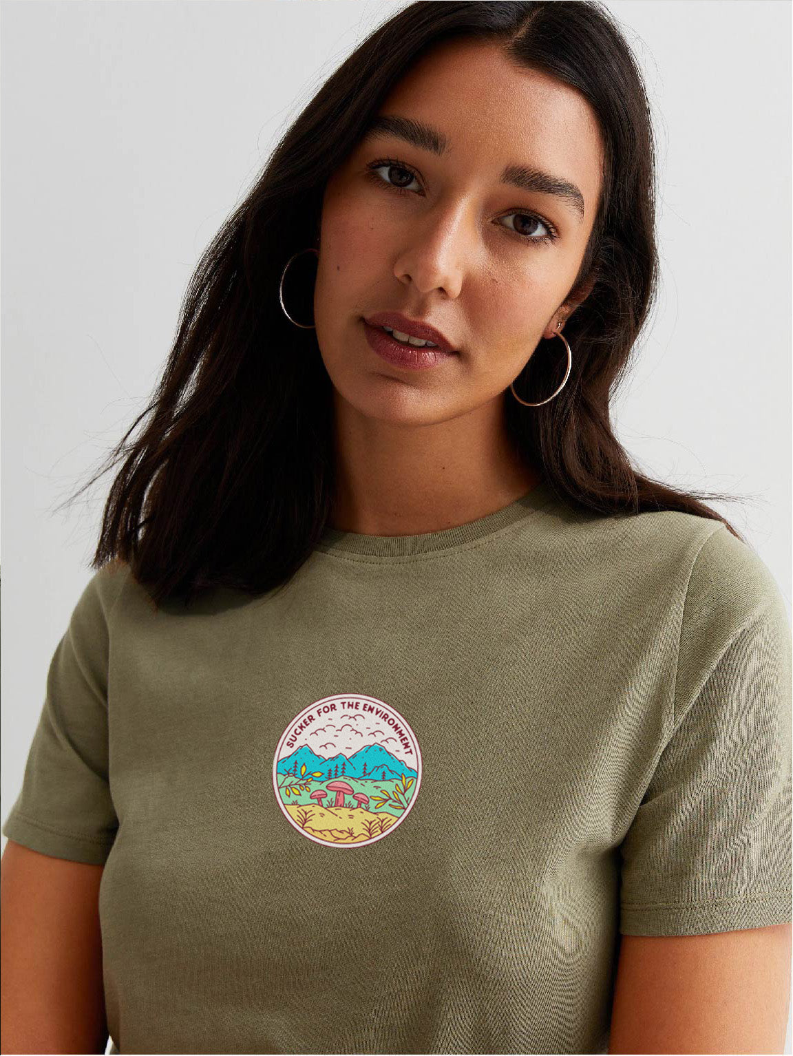 Sucker for the Environment - Unisex Relaxed Organic Cotton T-Shirt - Limited Colours M - XXXL