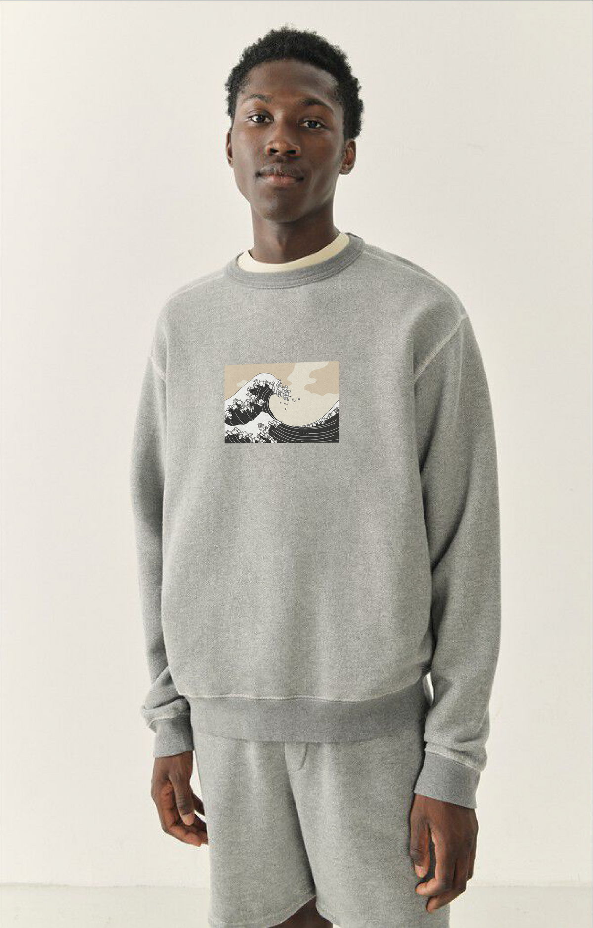 The Plastic Wave Off Kanagawa - Sustainable Sweatshirt