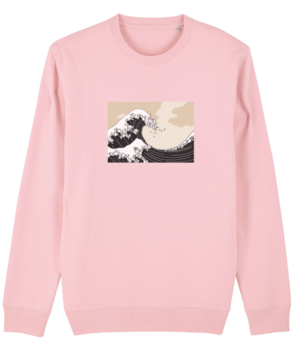 The Plastic Wave Off Kanagawa - Sustainable Sweatshirt