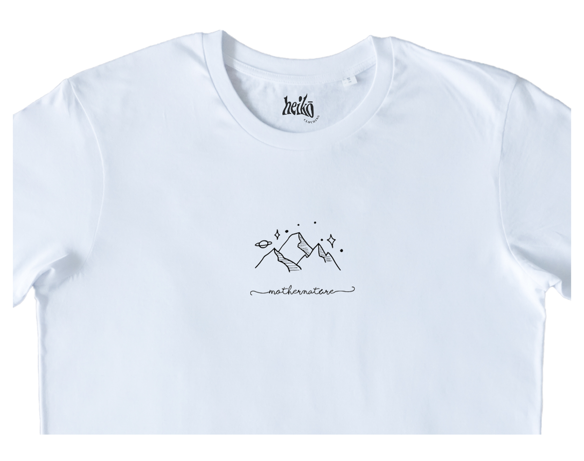 Dreamy Mountains - Relaxed Organic Cotton T-Shirt