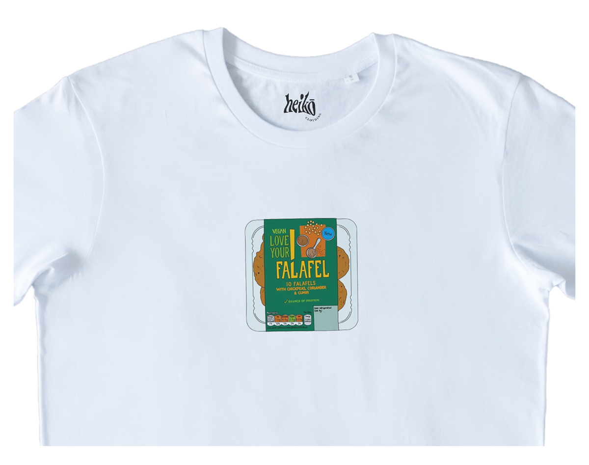 Falafel Fanatic - Relaxed Organic Cotton T-Shirt
