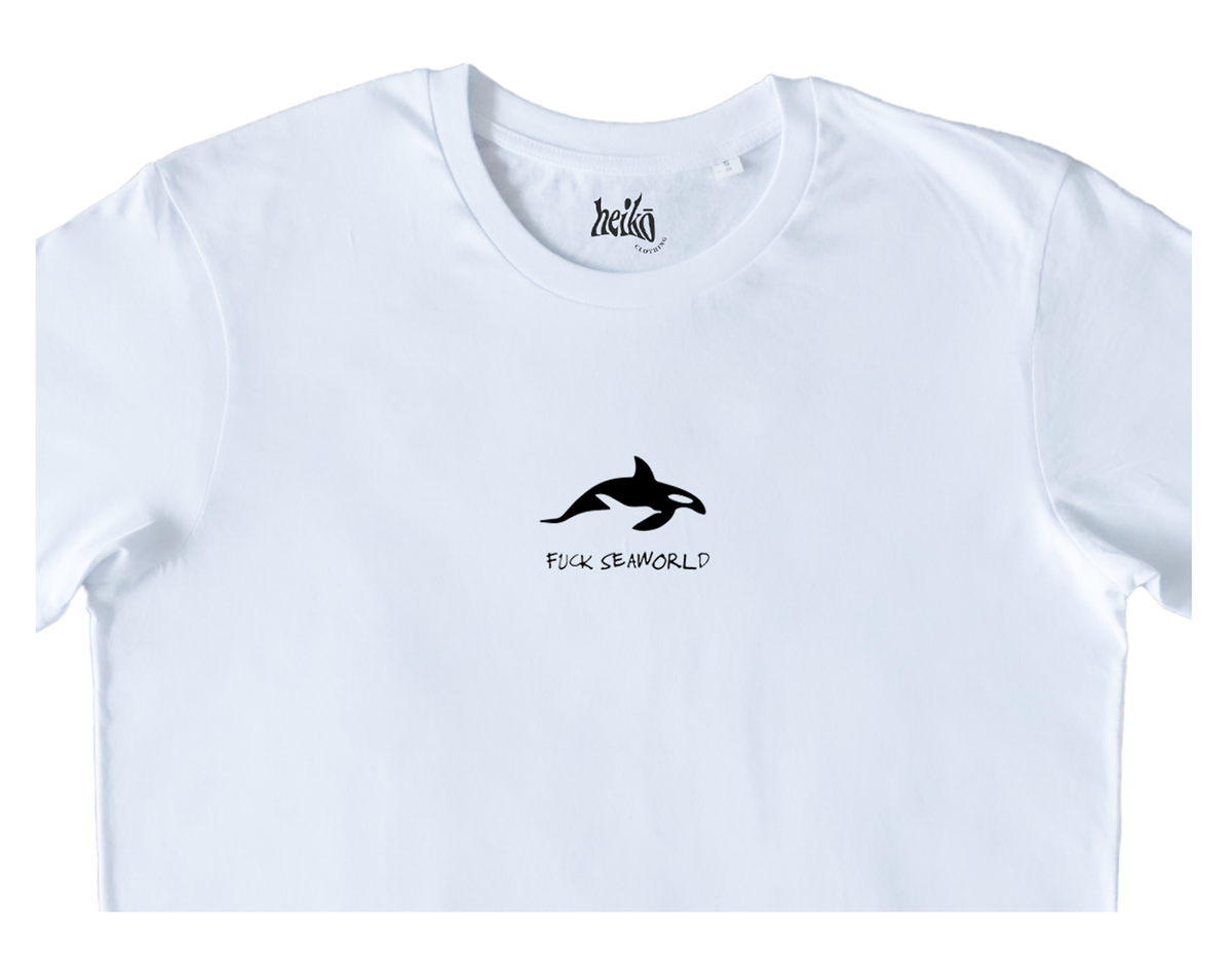 F*ck Seaworld - Relaxed Organic Cotton T-Shirt