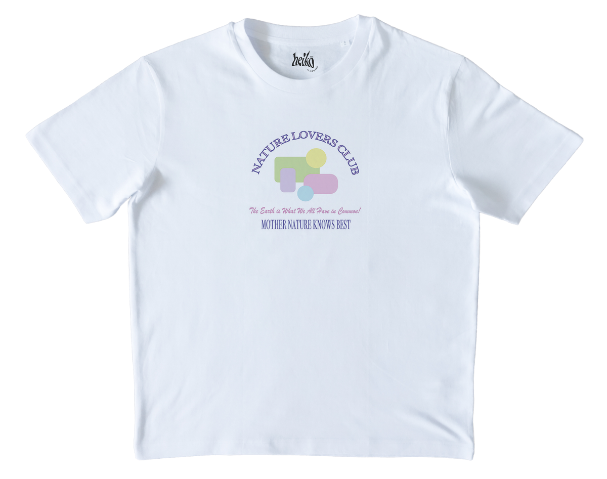 Nature Lovers Club - Unisex Organic Cotton T-Shirt