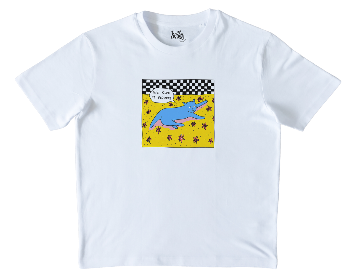 Be Kind To Flowers - Organic Cotton T-Shirt