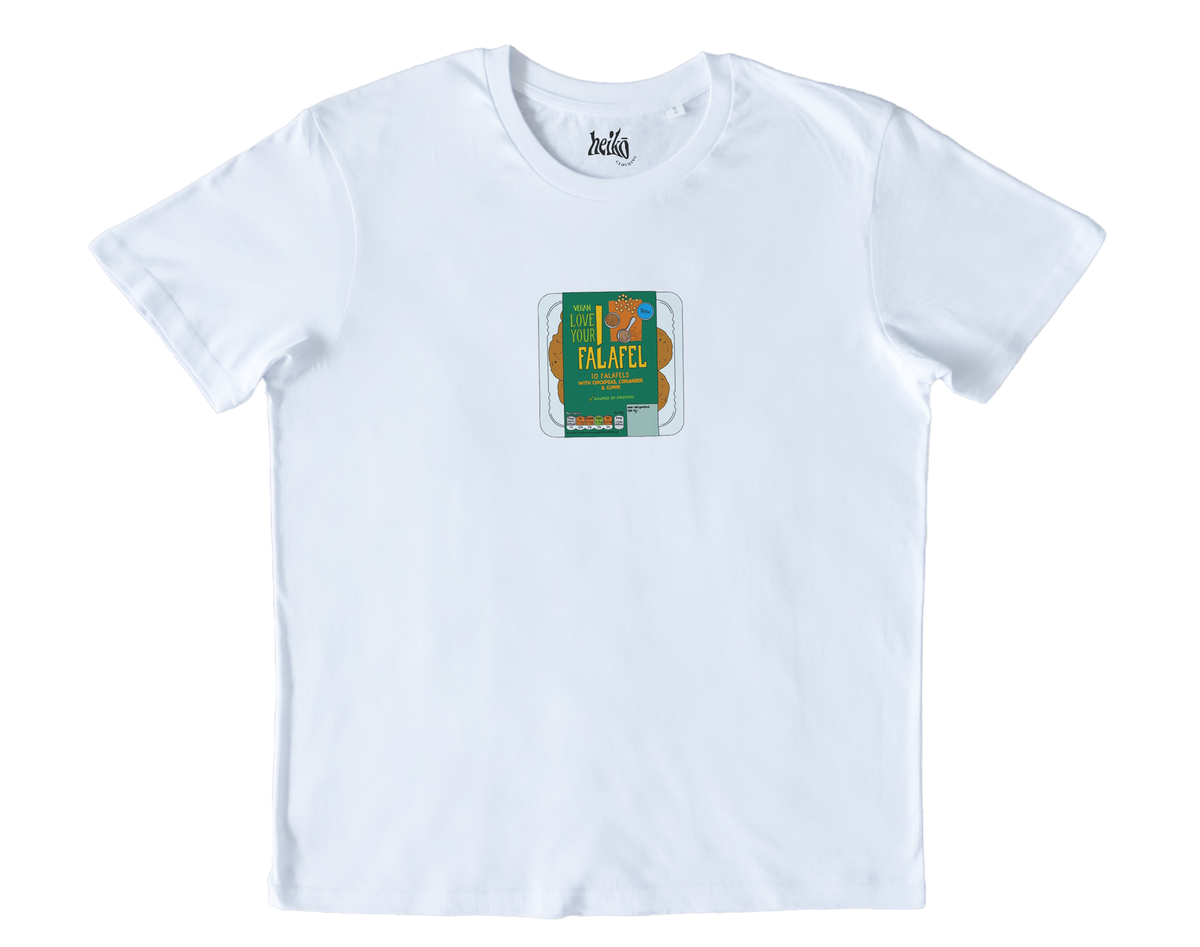 Falafel Fanatic - Relaxed Organic Cotton T-Shirt