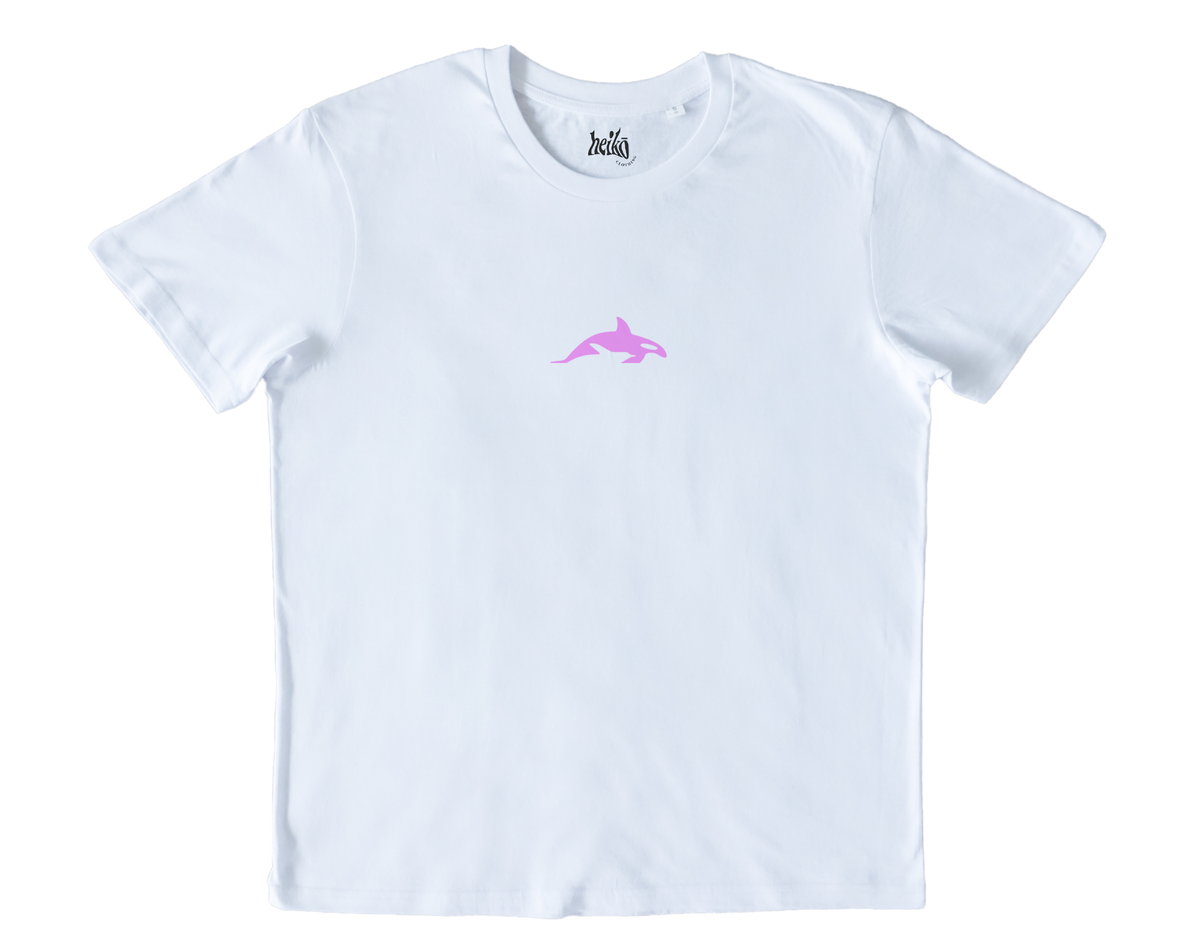 Pink Orca - Relaxed Organic Cotton T-Shirt